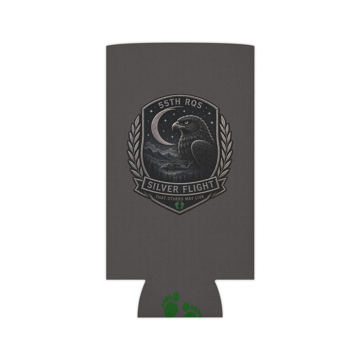 Silver Flight Can Cooler, Jolly Green – view 2