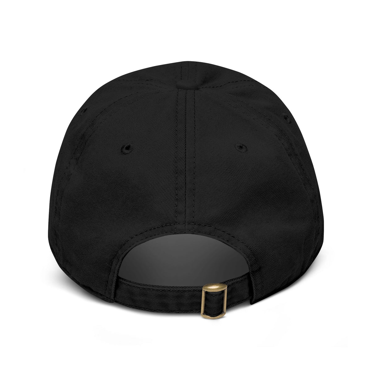Hummingbird Desert Mountain Sunrise Black Garment Washed Baseball Cap Embroidery