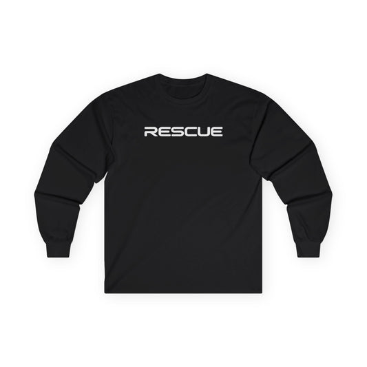 Rescue Chest Print Long Sleeve Tee, minimal – view 1