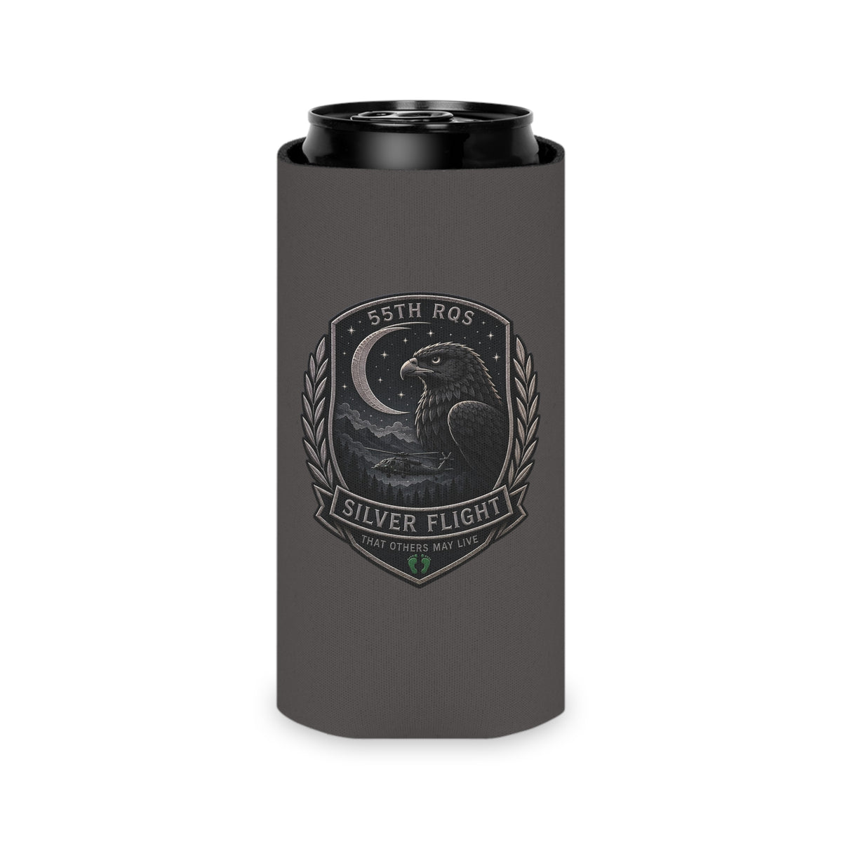 Silver Flight Can Cooler, Jolly Green – view 7