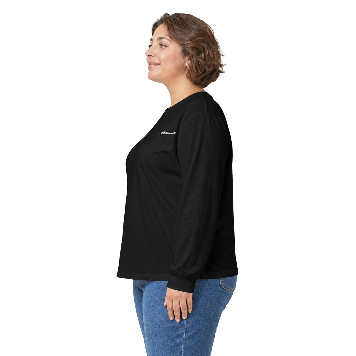 Rescue Logo Long Sleeve Tee, HH-60 back print – view 9