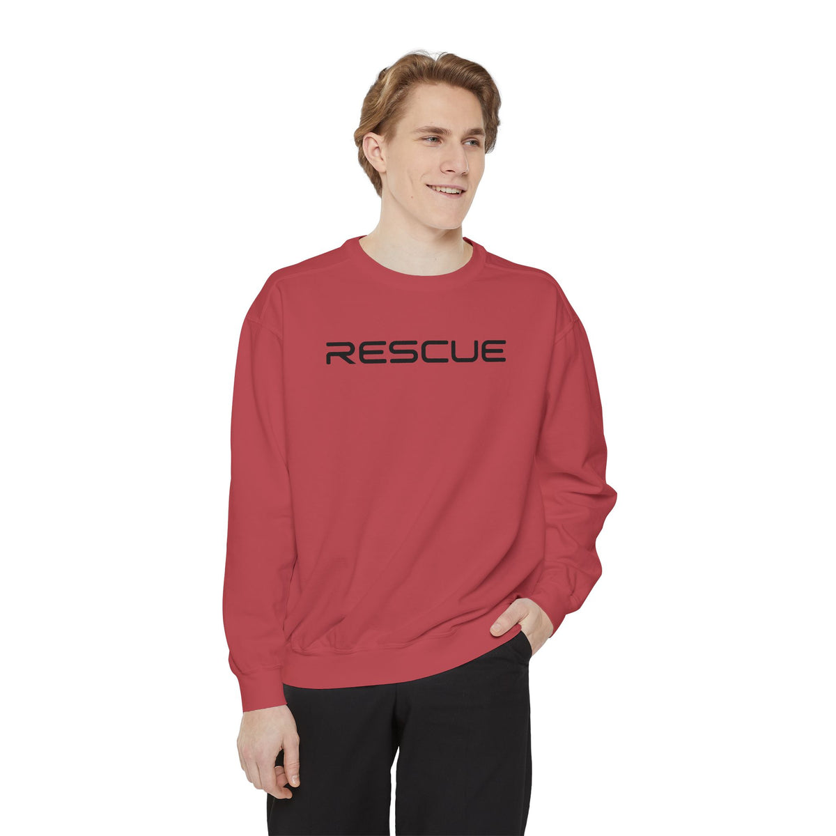 Rescue Print Across Chest Sweatshirt – view 27