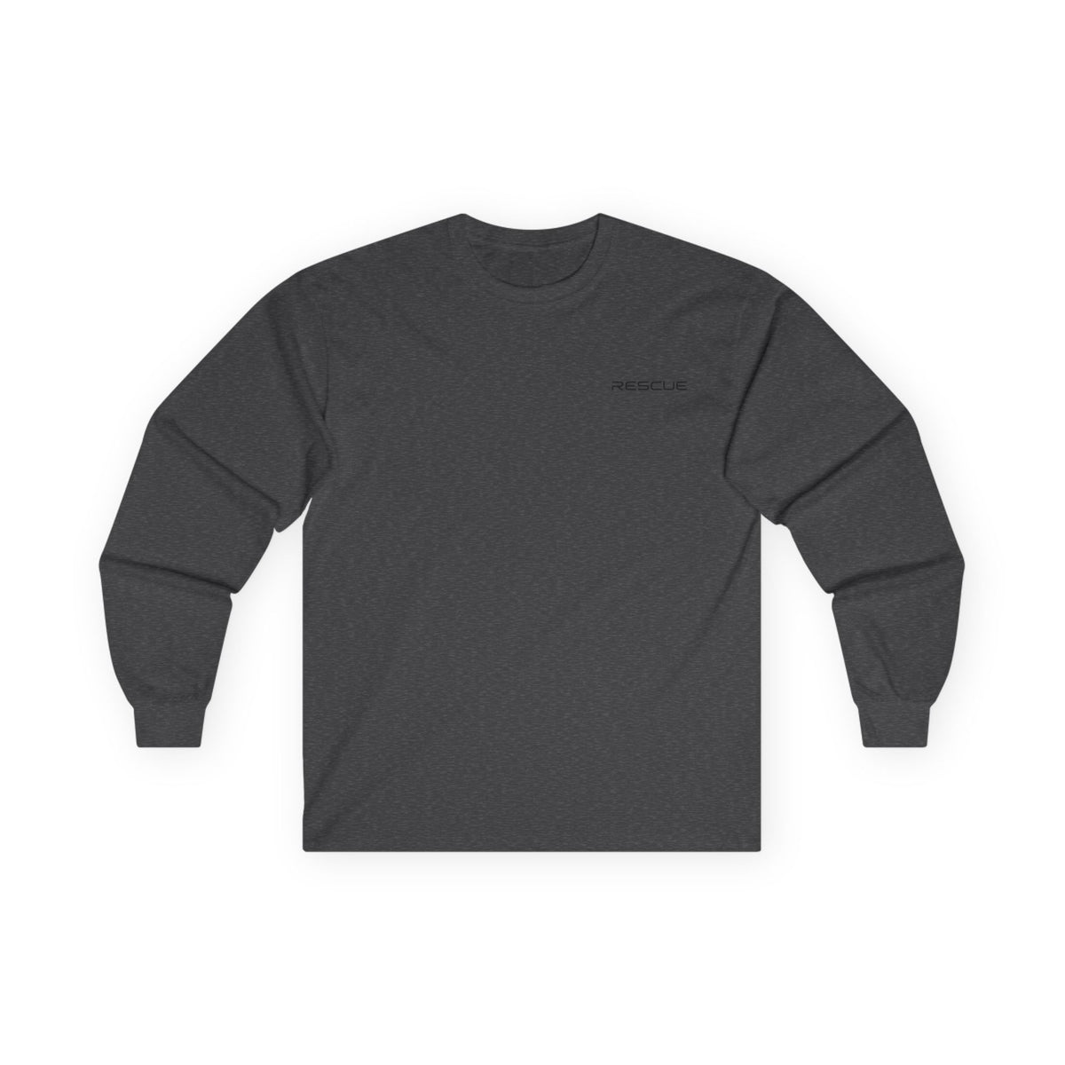 Rescue Logo Long Sleeve Tee, Jolly Green back print – view 6
