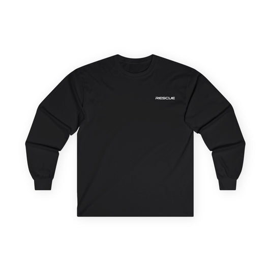Rescue Logo Long Sleeve Tee, HH-60 back print – view 1
