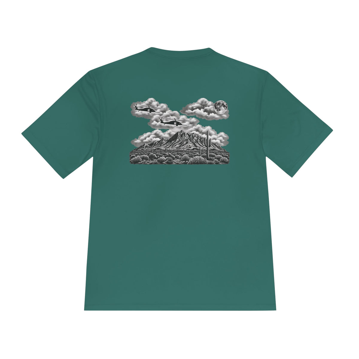 Rescue Helicopter Mountain Tee