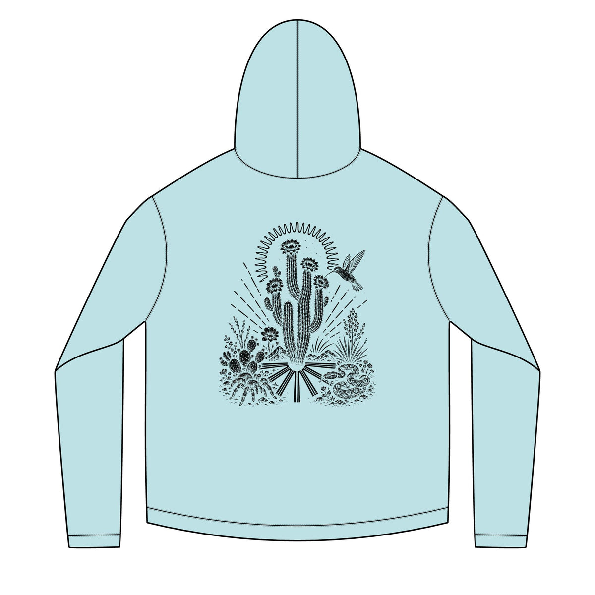 Desert Cactus Sun Hoodie UPF 50+ – view 12