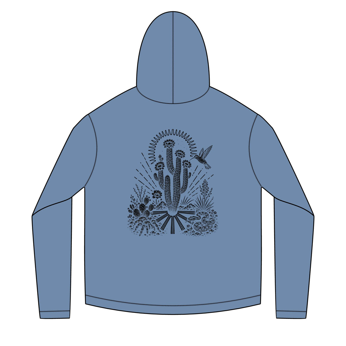 Desert Cactus Sun Hoodie UPF 50+ – view 14
