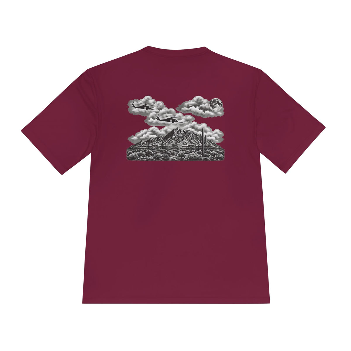 Rescue Helicopter Mountain Tee