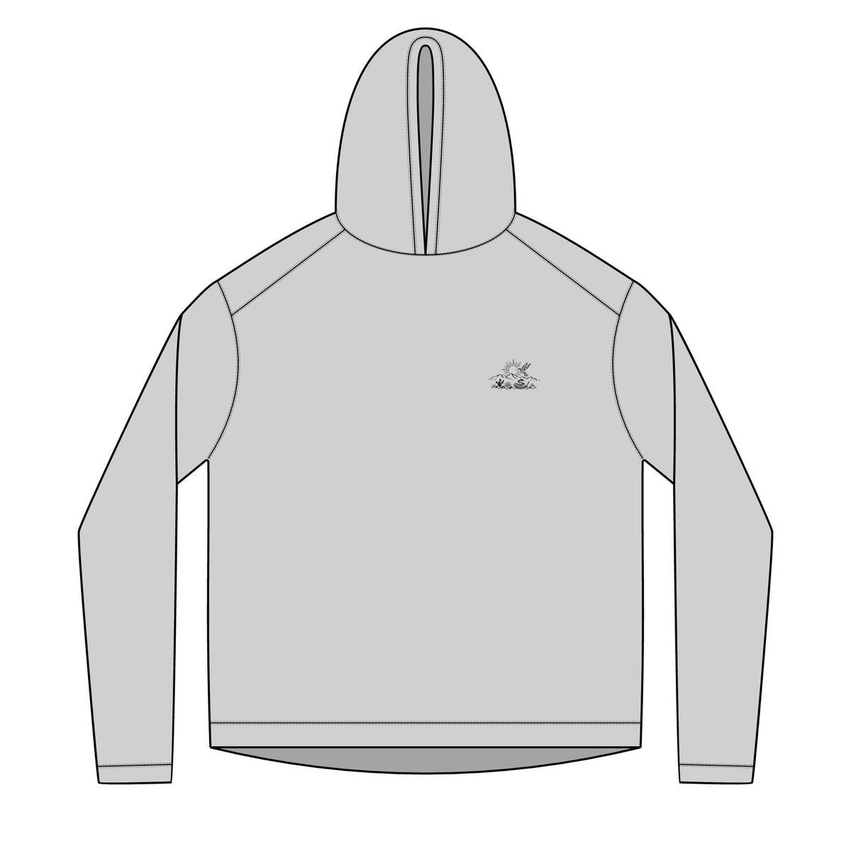 Desert Cactus Sun Hoodie UPF 50+ – view 1