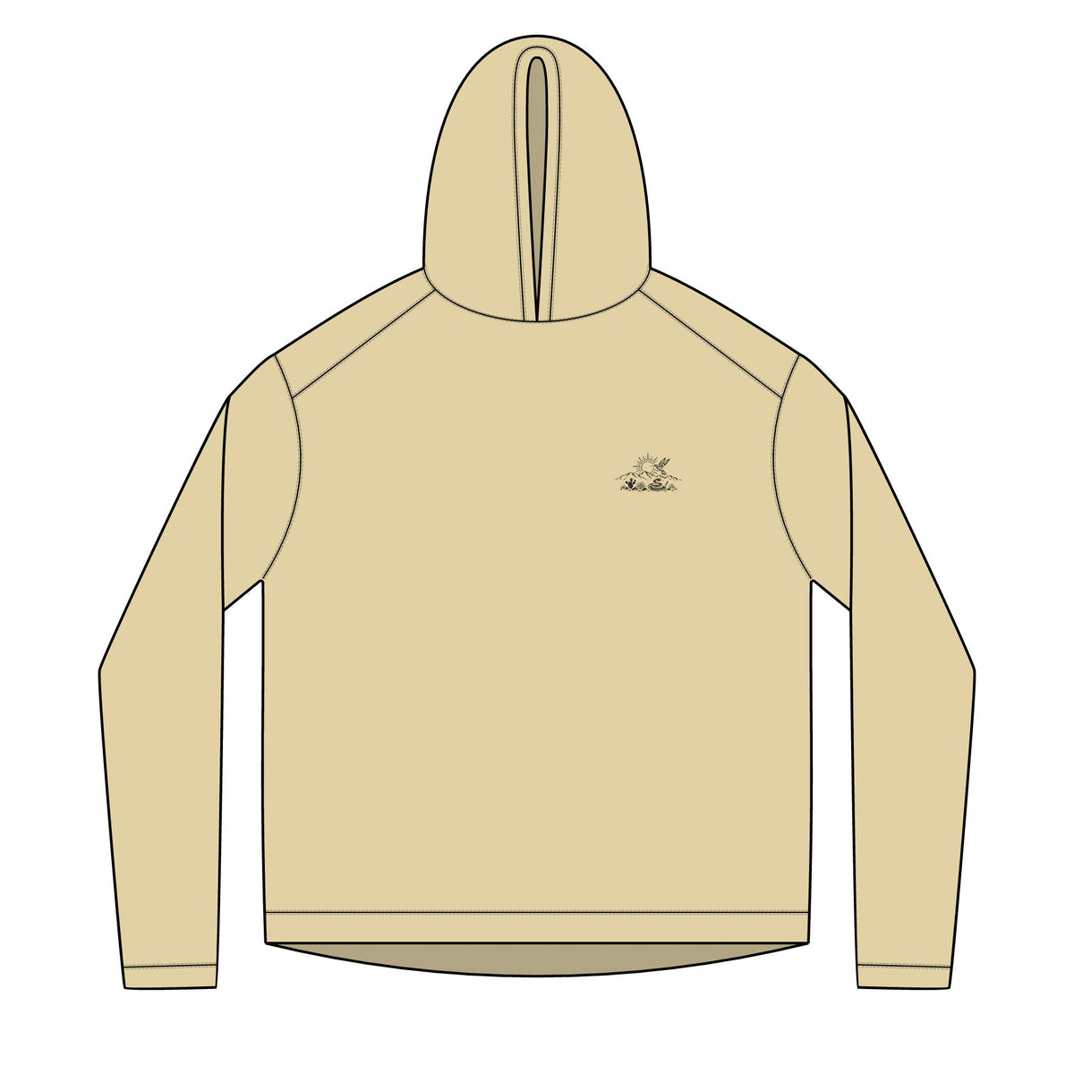 Desert Cactus Sun Hoodie UPF 50+ – view 2