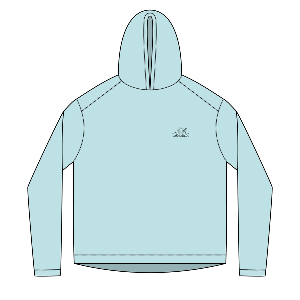Desert Cactus Sun Hoodie UPF 50+ – view 5