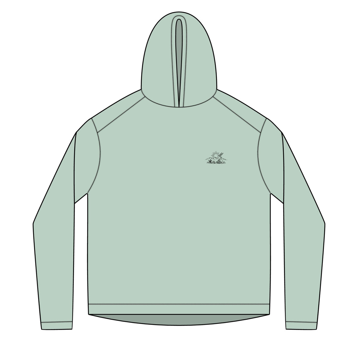 Desert Cactus Sun Hoodie UPF 50+ – view 4