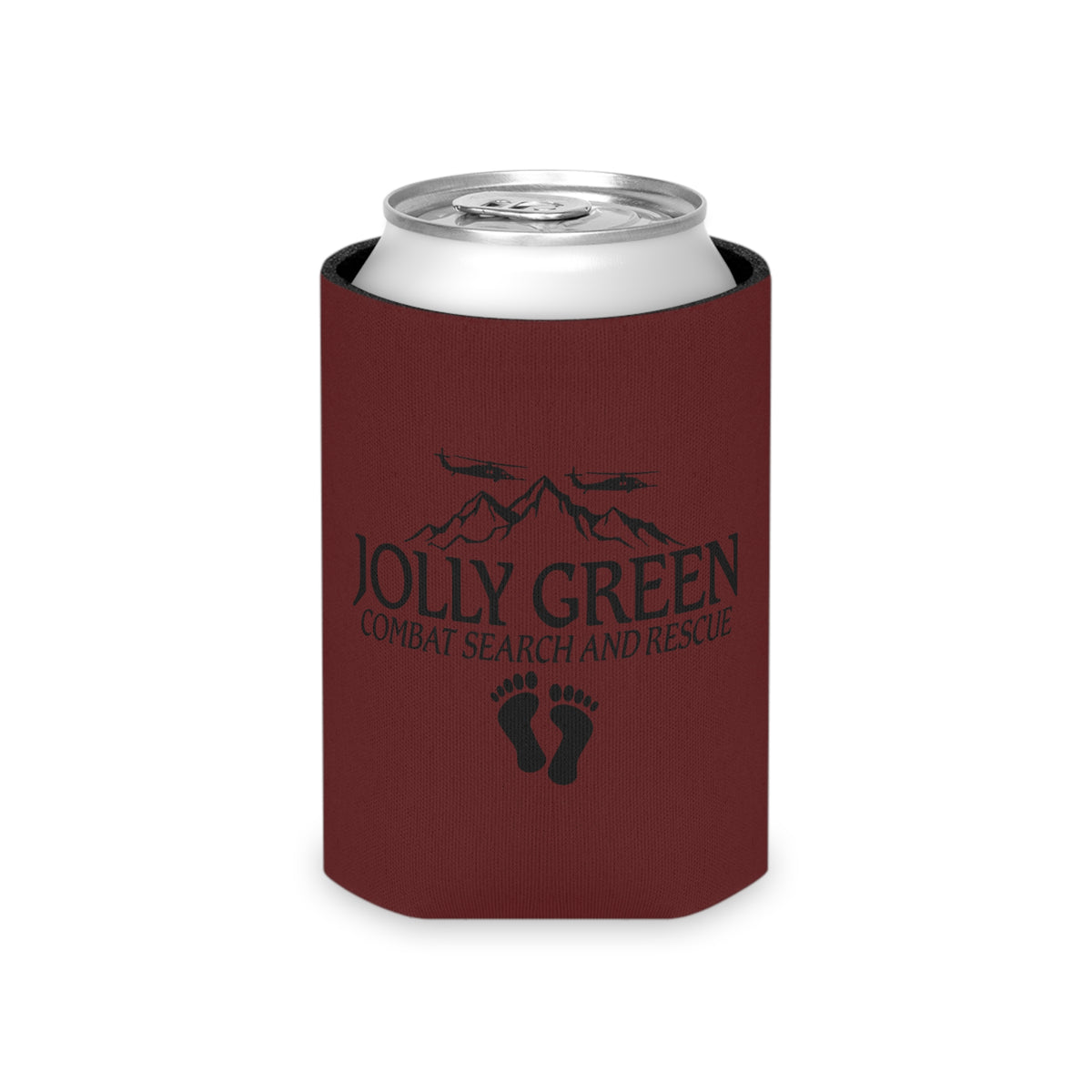 Maroon Flight Can Cooler, Jolly Green – view 4