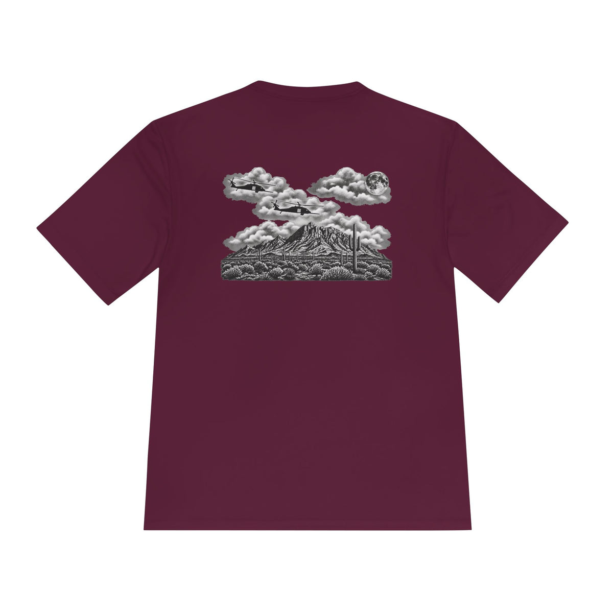 Rescue Helicopter Mountain Tee