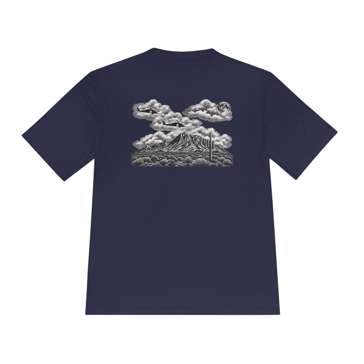 Rescue Helicopter Mountain Tee