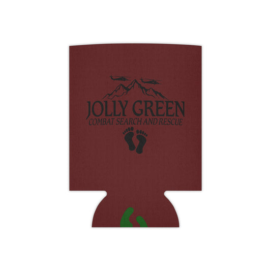 Maroon Flight Can Cooler, Jolly Green – view 2