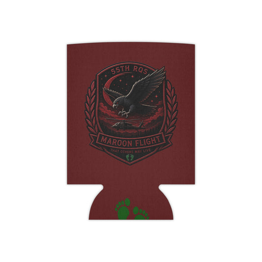 Maroon Flight Can Cooler, Jolly Green – view 1